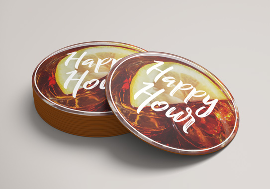 Custom Drink Coaster - Bulk Custom Drink Coaster - Bulk